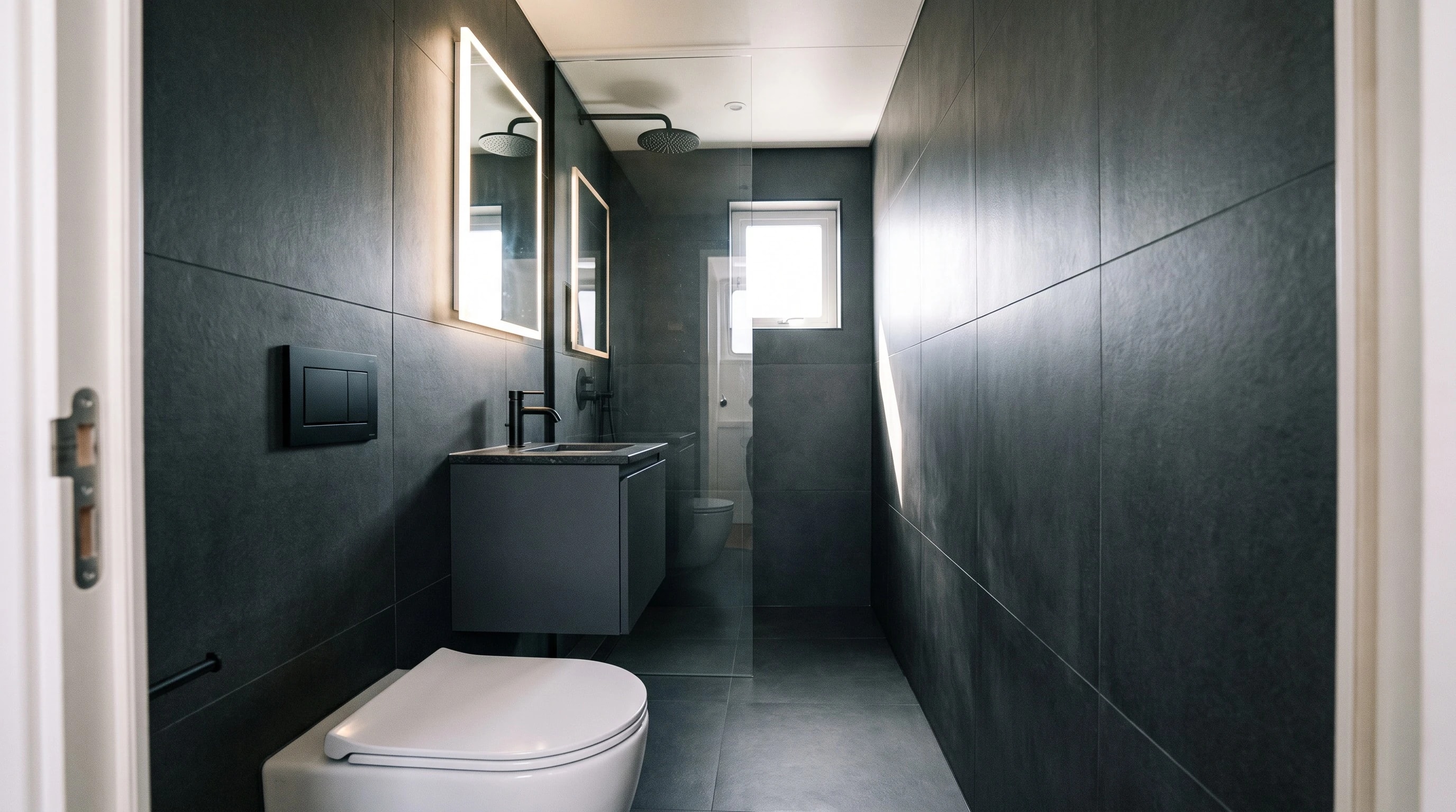 Nordic Sabre 49 — Modern — WC y ducha