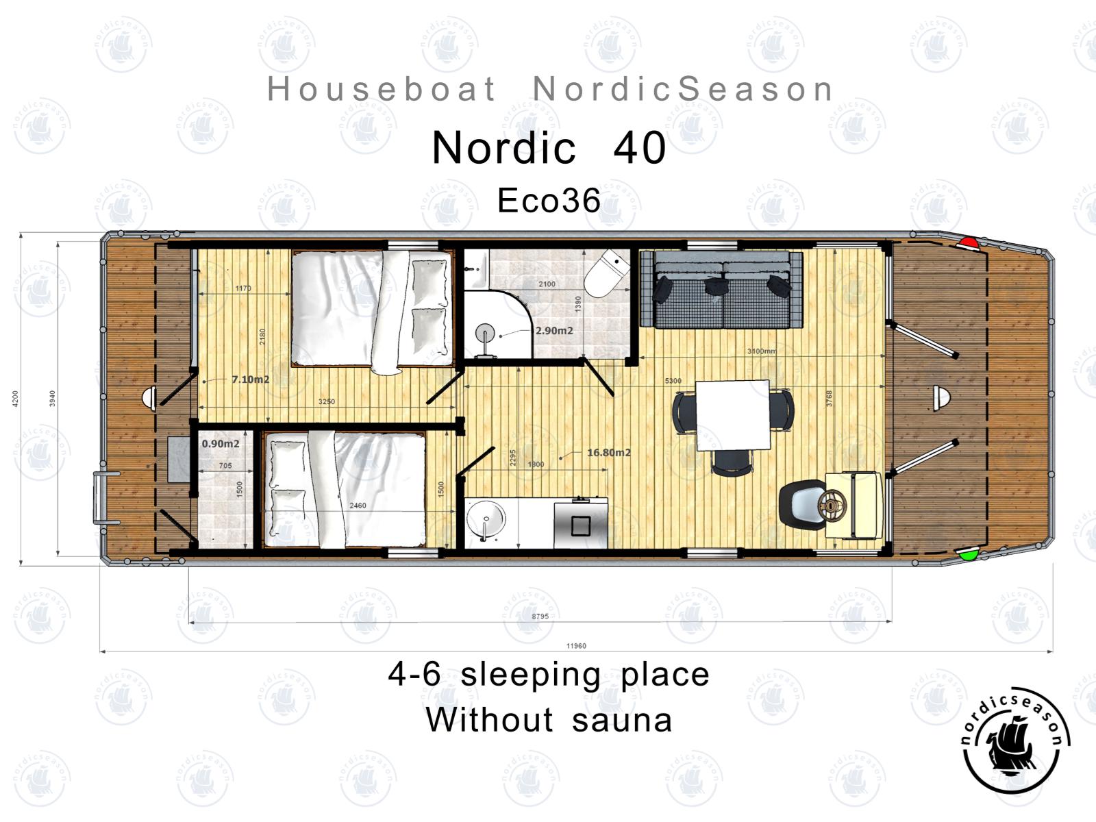 2023 Per Direct Nordic 40 Houseboat CE-C, 189 500 €